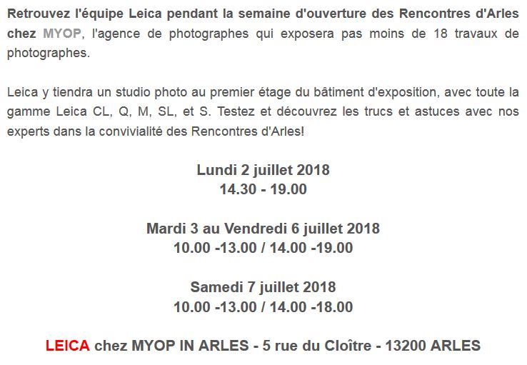 leica myop arles