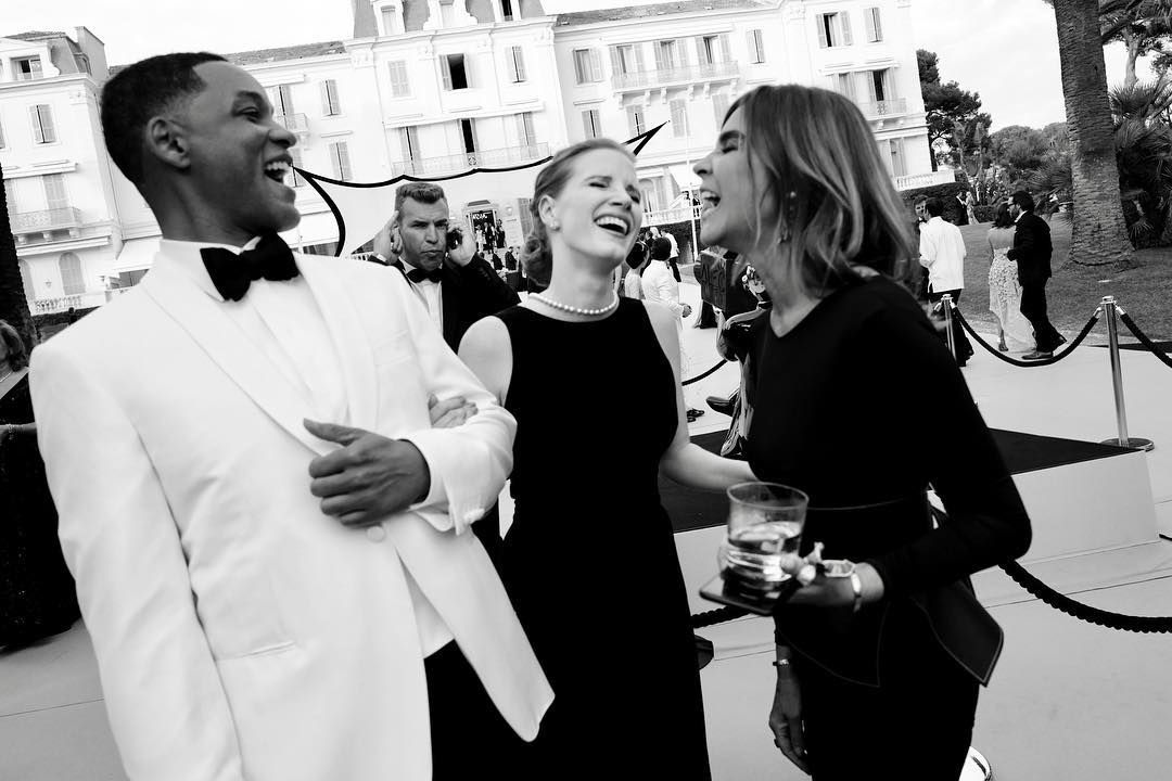 Jessica Chastain & Will Smith Jessica Chastain & Will Smith