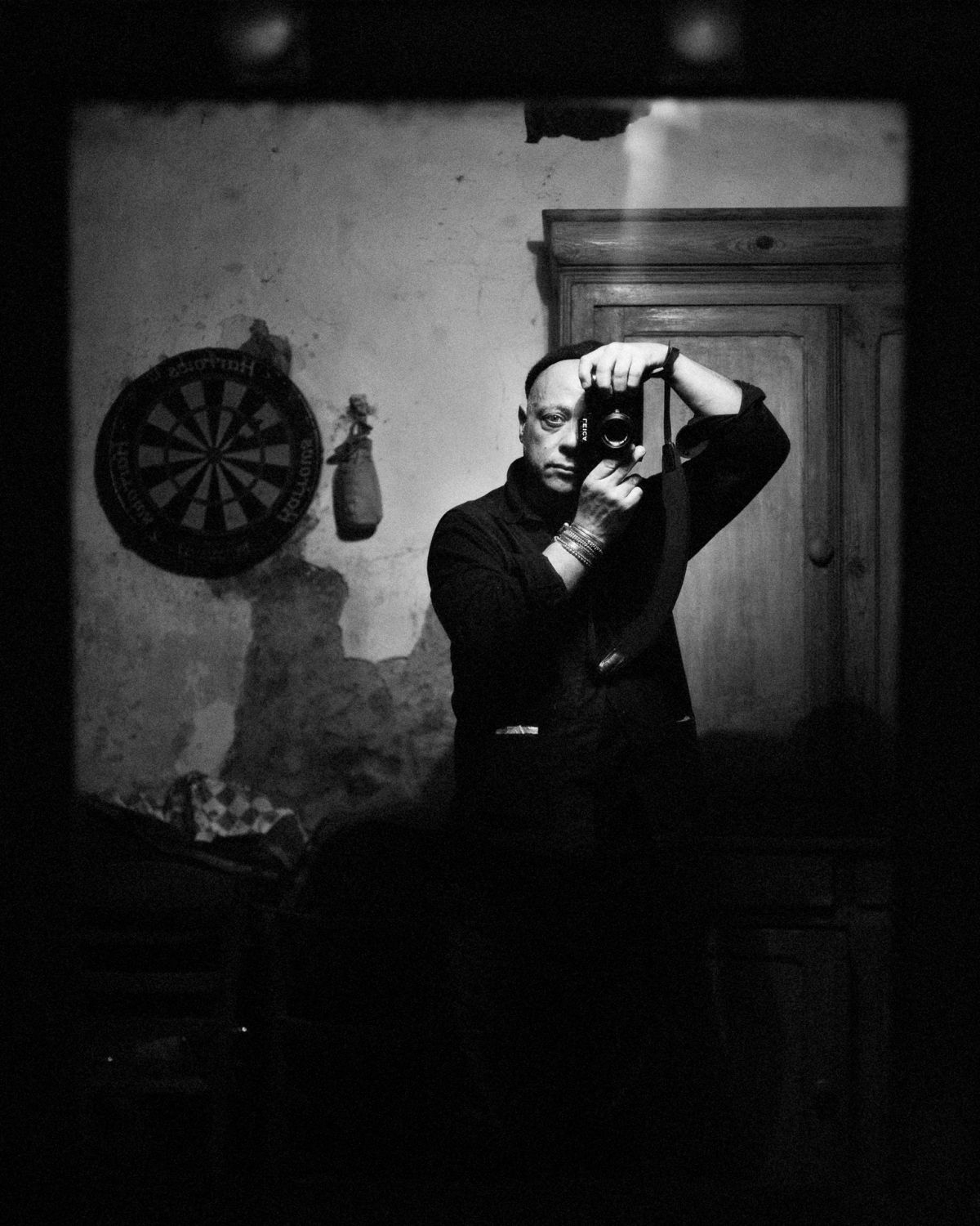 Edouard Caupeil avec son Leica SL