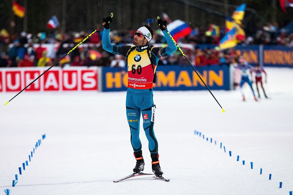 champion biathlon 2018 martin fourcade