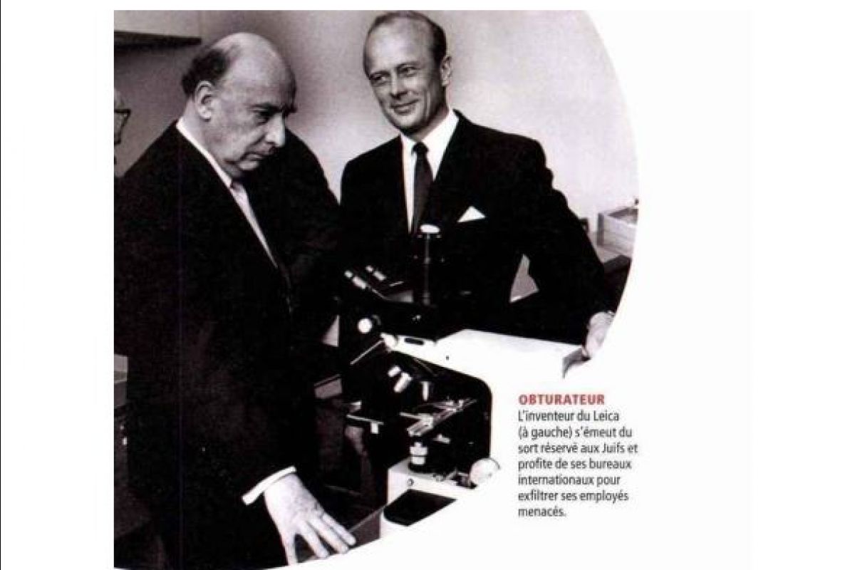 Leica dans le magazine Historia