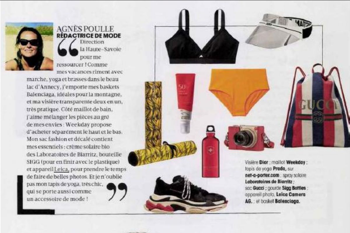 Leica dans le magazine Madame Figaro